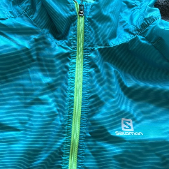 Salomon women rain coat running XL - Picture 2 of 4